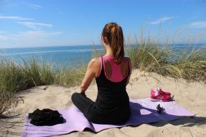 Beach Yoga in Spain