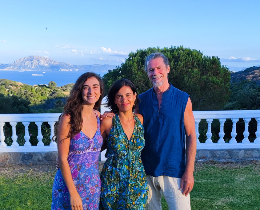 Kevin, Susana y Paloma en Tarifa